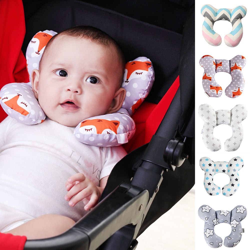 Anti-Roll Baby Pillow - Bantal leher perjalanan Anti berguling saat
