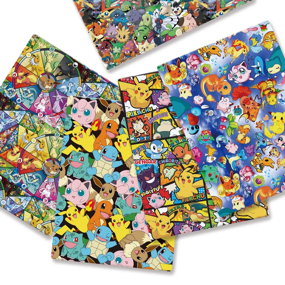 Baby Products For 1 Year Old - Pokemon kartun kain 140*50cm buatan tangan
